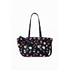 Dámská kabelka DESIGUAL 25SAXPAT 2000 BAG ÉCLAT CAHUIL MINI 2000 BLACK - DESIGUAL - 25SAXPAT 2000 BAG ÉCLAT CAHUIL MINI