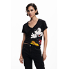 Dámské triko DESIGUAL 25SWTKAG 2000 TS MICKEY JOKER 2000 BLACK