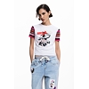 Dámské triko DESIGUAL 25SWTK39 1000 TS MINNIE 1000 WHITE - DESIGUAL - 25SWTK39 1000 TS MINNIE