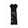 Dámské šaty DESIGUAL 24WWVK77 2002 VEST GOOD NEWS 2002 BLACK - DESIGUAL - 24WWVK77 2002 VEST GOOD NEWS