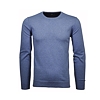 Pánský svetr RAGMAN 742480 073 Round neck solid 073  MARINE-MEL