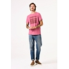 Pánské triko GARCIA C51201 1067 mens T-shirt ss 1067 soft rose - GARCIA - C51201 1067 mens T-shirt ss